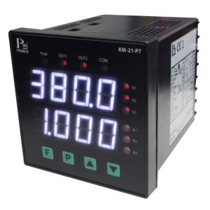 3 PHASE VOLT-AMP METER WITH PROTECTION RELAY