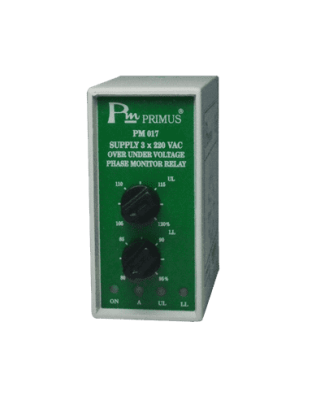 PM-017/PM-017N: Rơ le bảo vệ thấp/quá áp cho mô tơ 3 pha / 3 Phase Under&amp;Over Voltage And Phase Monitor Relay