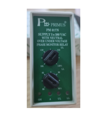 PM-017/PM-017N: Rơ le bảo vệ thấp/quá áp cho mô tơ 3 pha / 3 Phase Under&amp;Over Voltage And Phase Monitor Relay