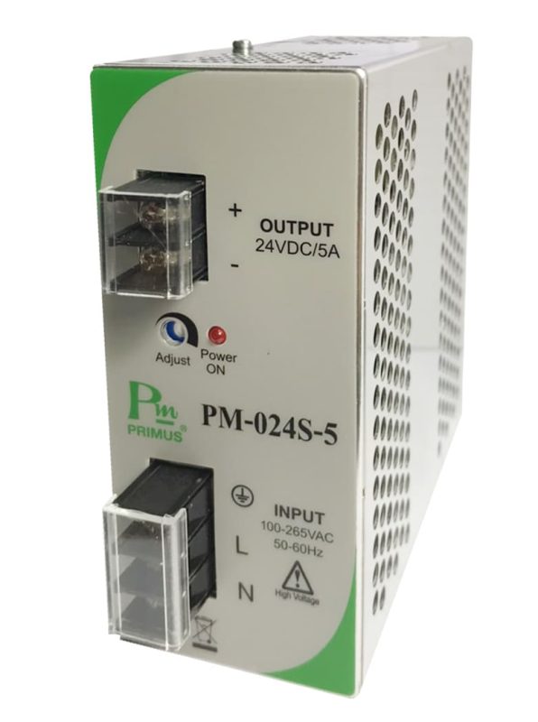 PM-024S-5: Bộ nguồn cung cấp 24v/5A/  PM-024S-5 Switching Power Supply 5A