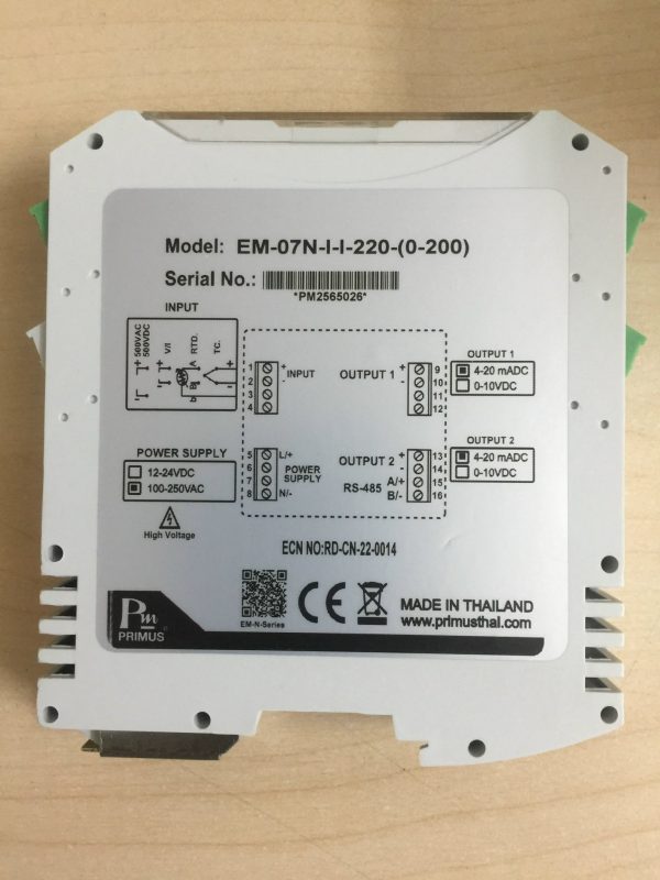Bộ chuyển tín hiệu nhiệt độ-EM-07N-Primus